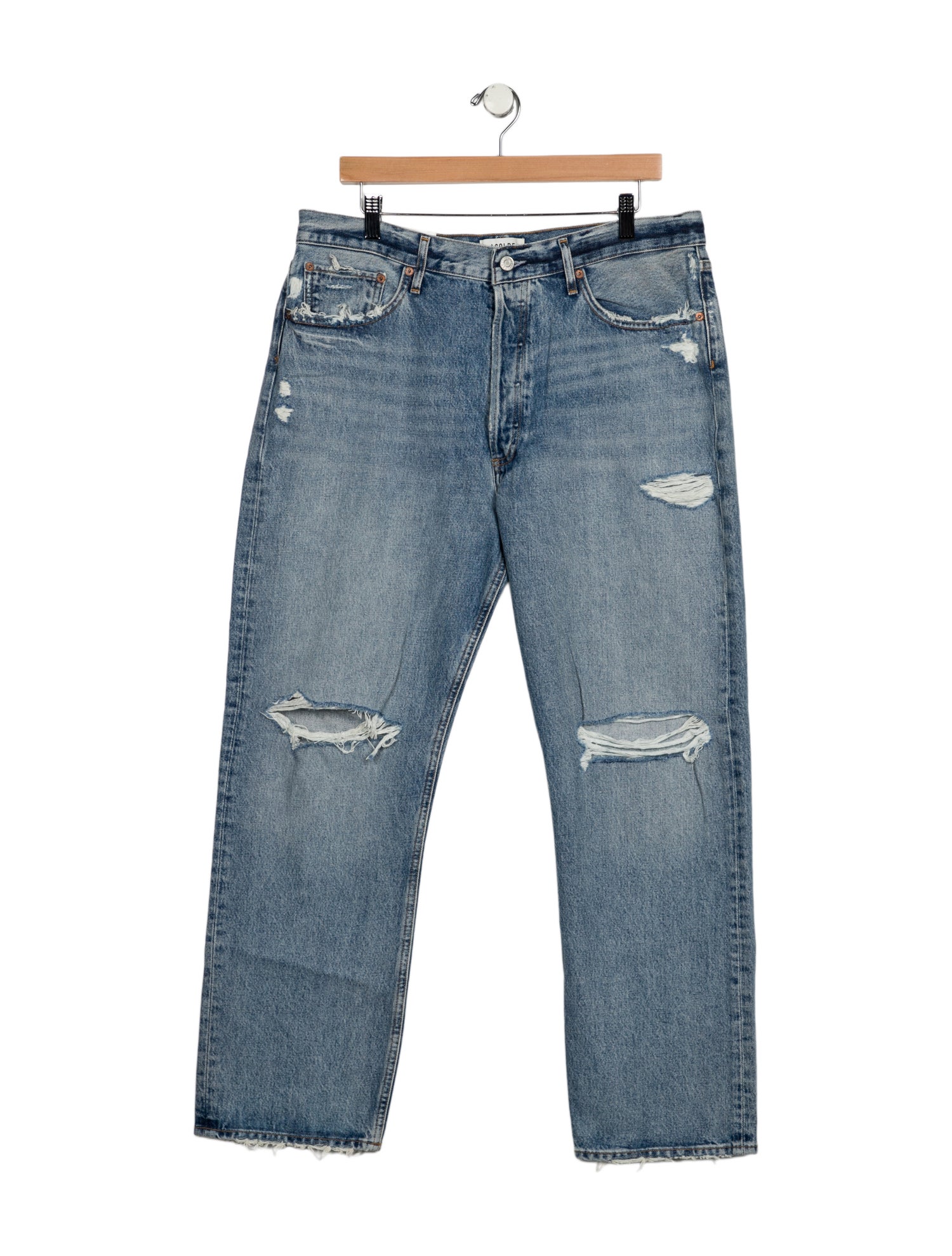 AGOLDE High-Rise Straight Leg Jeans w/ Tags