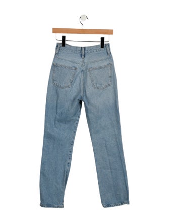 AGOLDE High-Rise Straight Leg Jeans