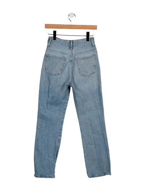 AGOLDE High-Rise Straight Leg Jeans