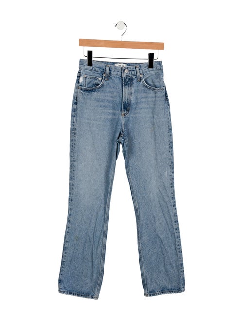 AGOLDE High-Rise Straight Leg Jeans