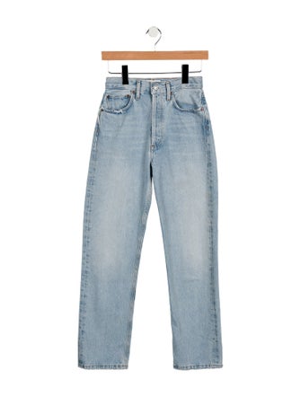 AGOLDE High-Rise Straight Leg Jeans