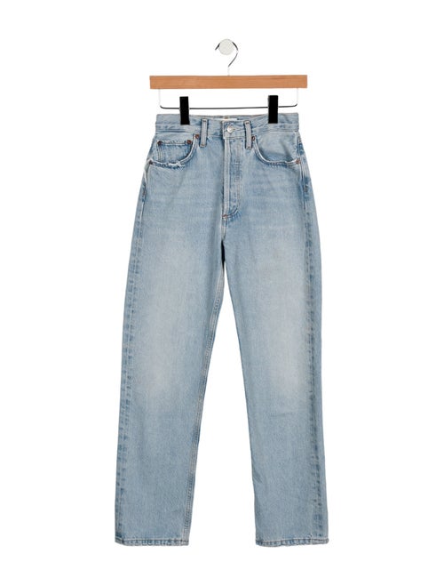 AGOLDE High-Rise Straight Leg Jeans