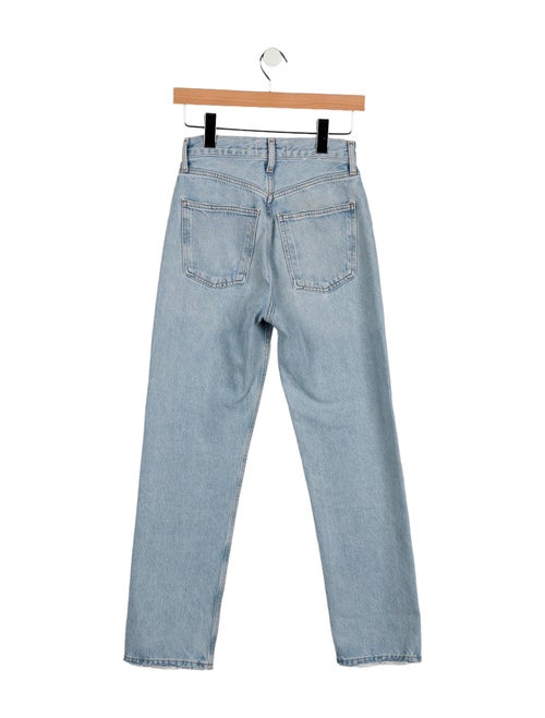 AGOLDE High-Rise Straight Leg Jeans