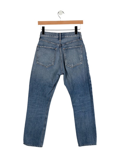 AGOLDE High-Rise Straight Leg Jeans
