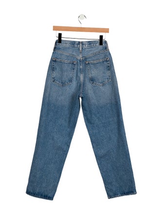 AGOLDE Mid-Rise Wide Leg Jeans