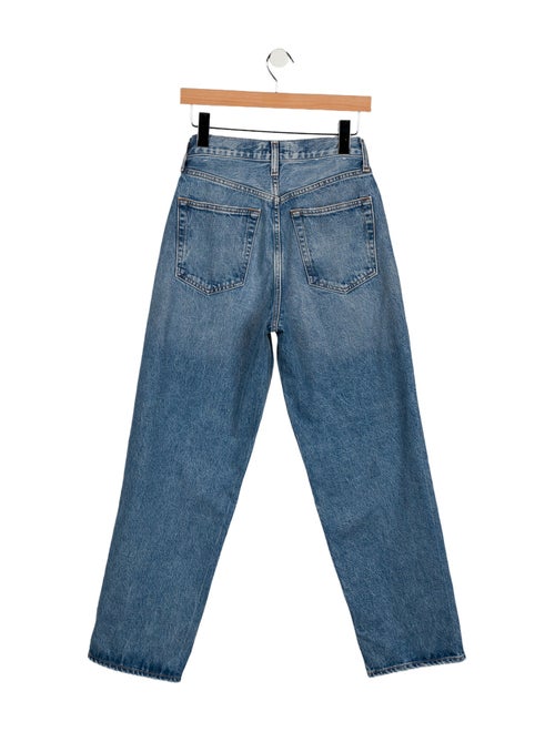 AGOLDE Mid-Rise Wide Leg Jeans