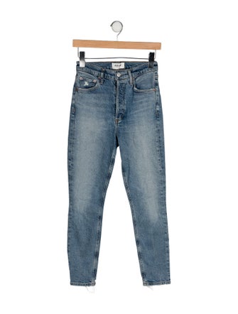 AGOLDE Mid-Rise Skinny Leg Jeans