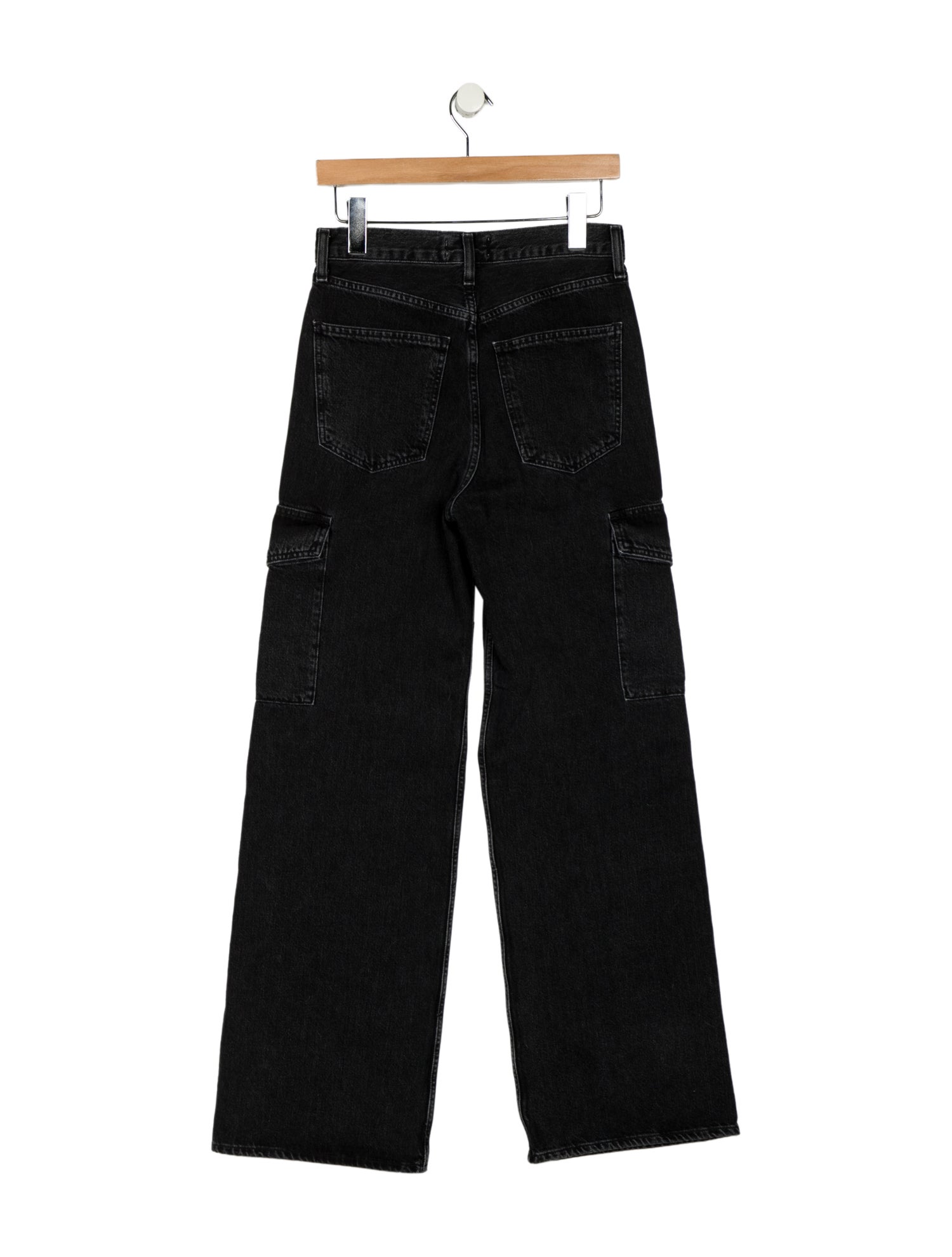 AGOLDE Mid-Rise Wide Leg Jeans