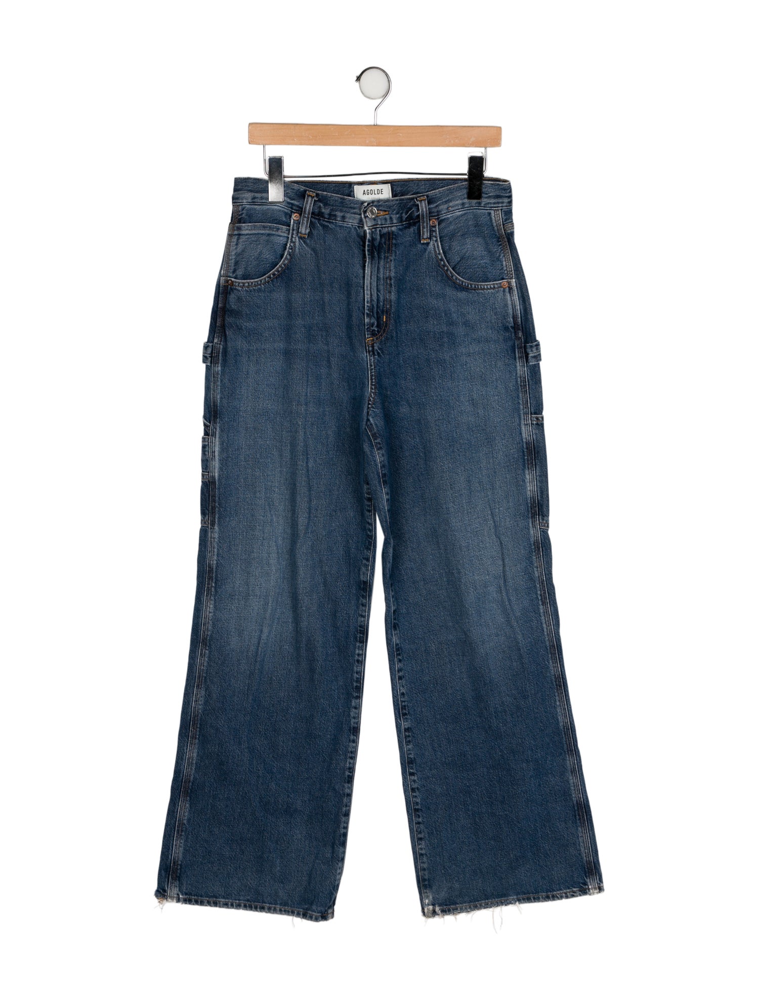 AGOLDE High-Rise Wide Leg Jeans