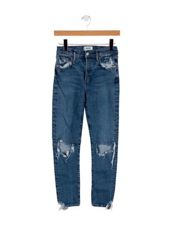 AGOLDE Mid-Rise Skinny Leg Jeans