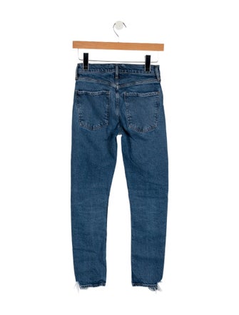 AGOLDE Mid-Rise Skinny Leg Jeans