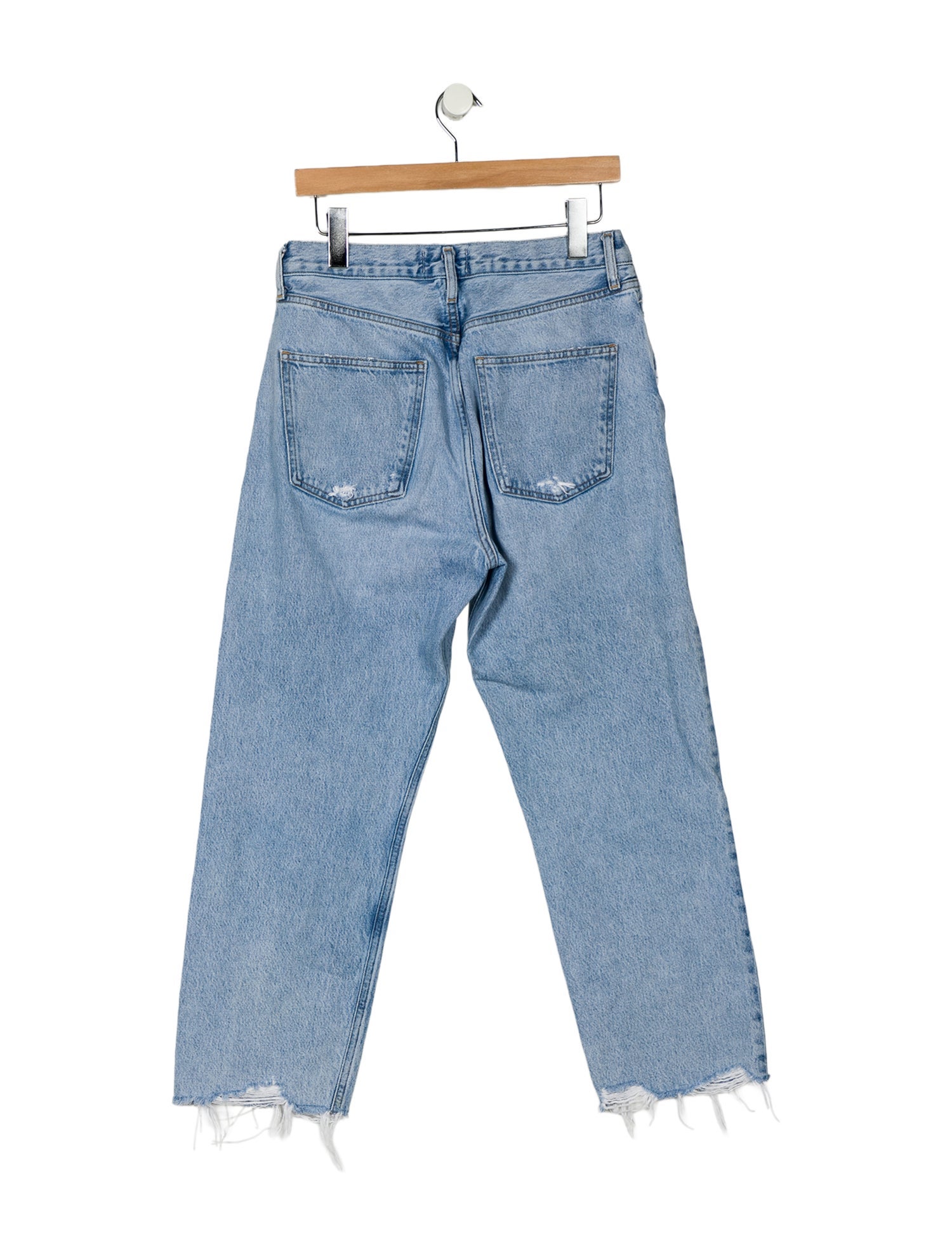 AGOLDE High-Rise Straight Leg Jeans
