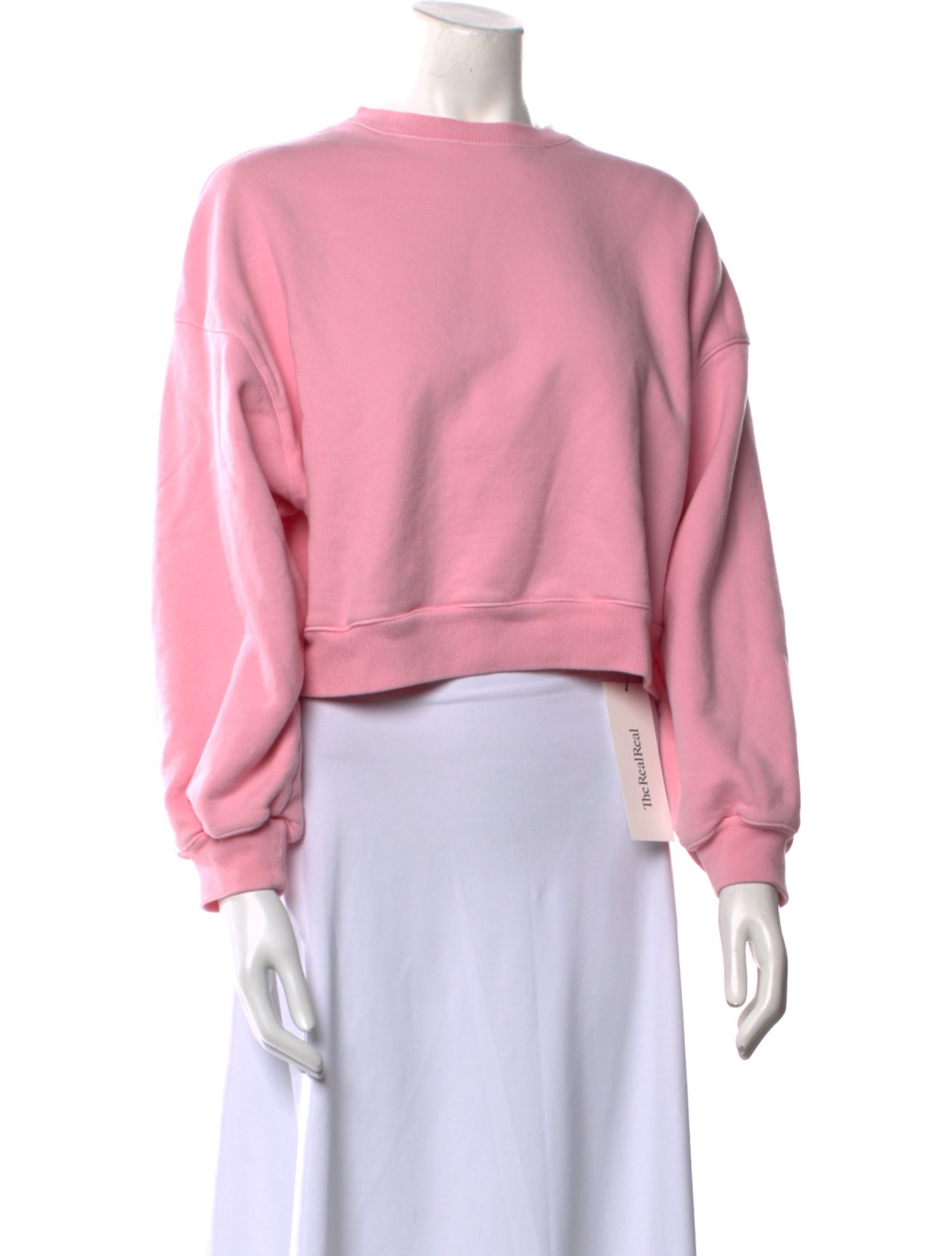 AGOLDE Scoop Neck Long Sleeve Sweatshirt