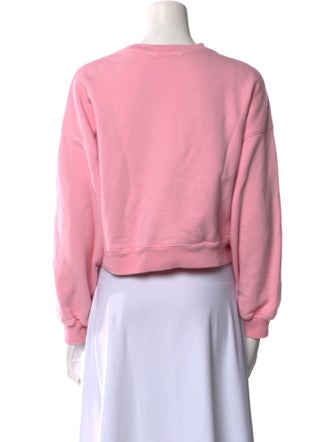 AGOLDE Scoop Neck Long Sleeve Sweatshirt