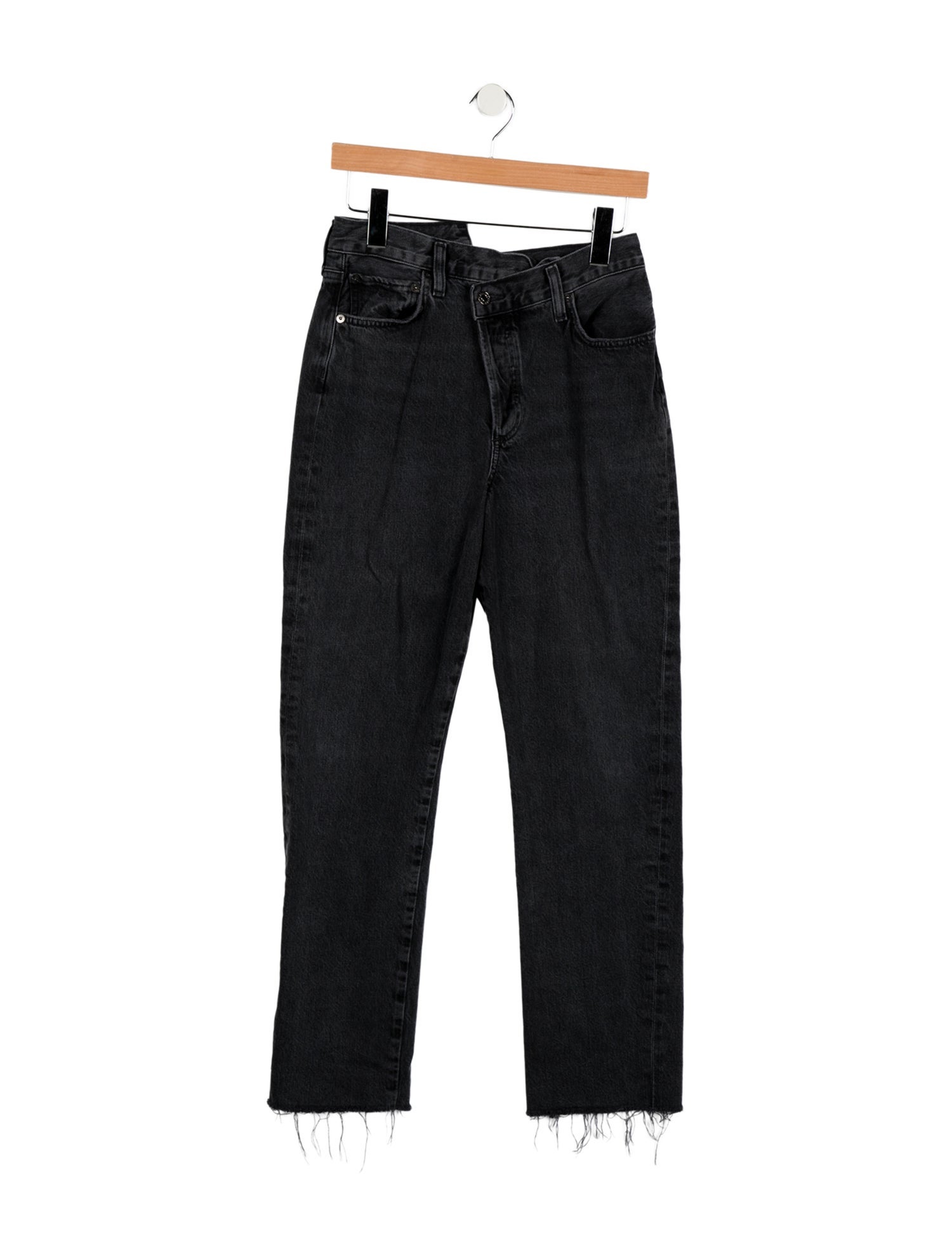 AGOLDE High-Rise Straight Leg Jeans