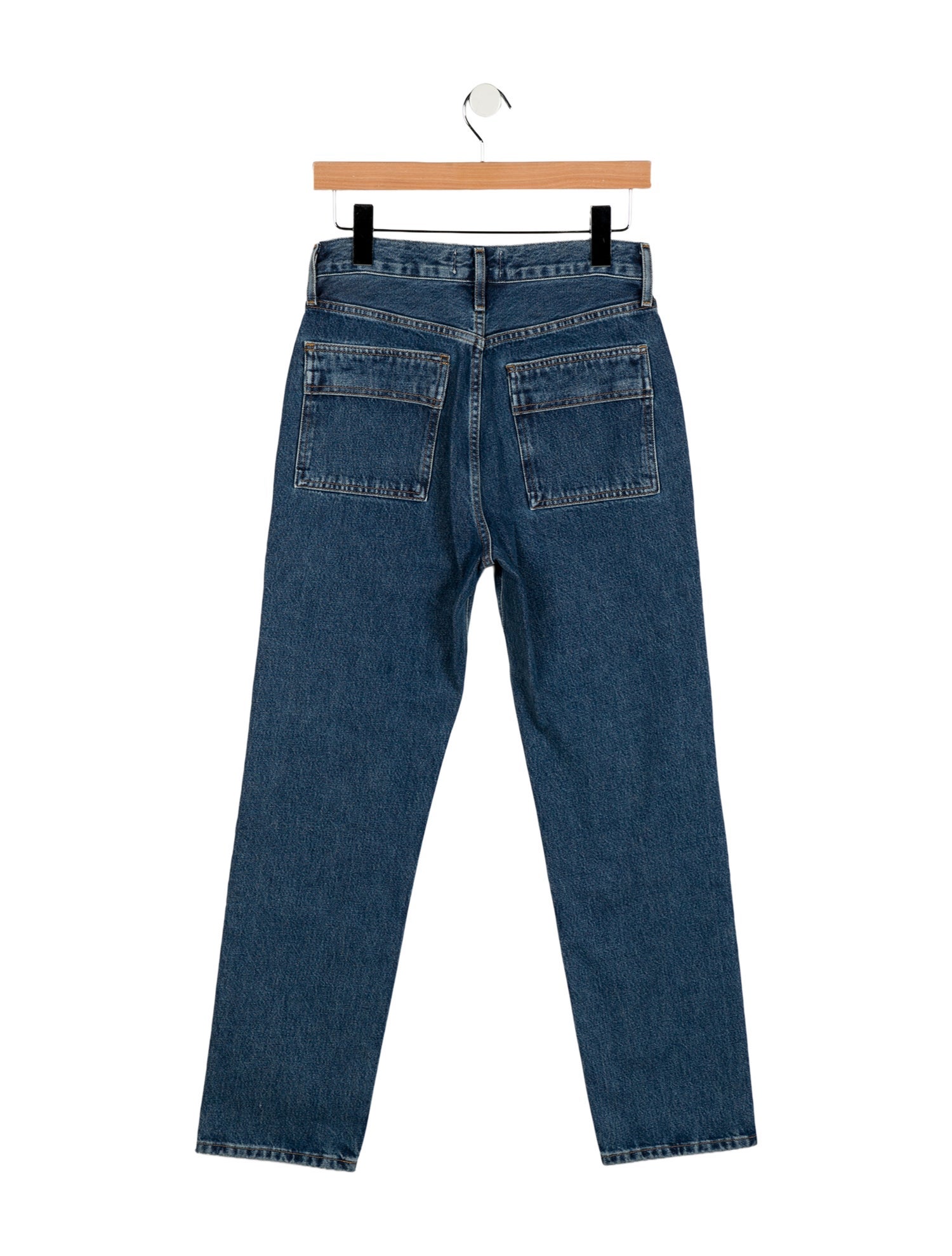 AGOLDE High-Rise Straight Leg Jeans