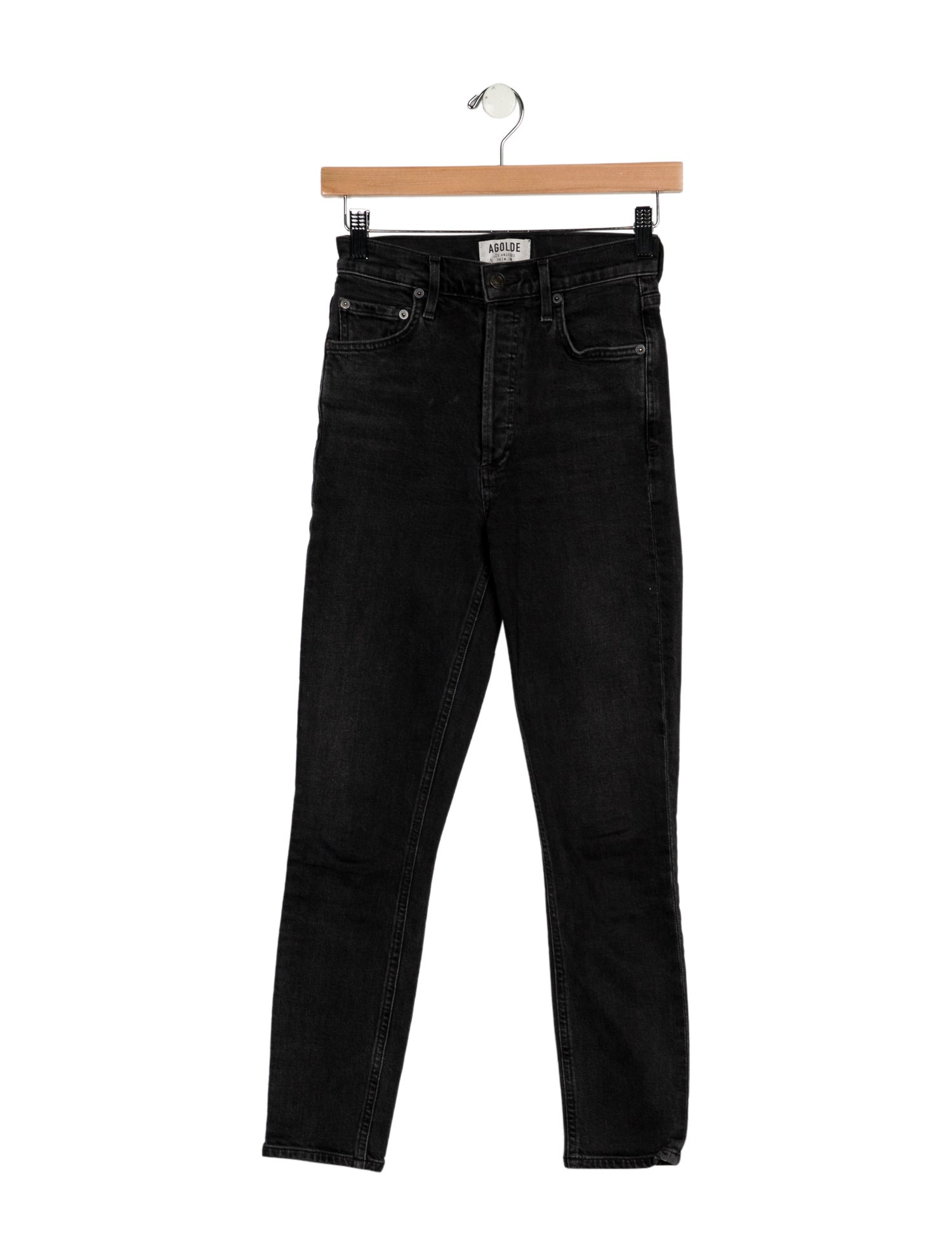 AGOLDE High-Rise Skinny Leg Jeans