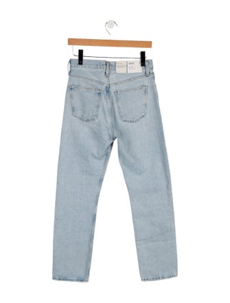 AGOLDE High-Rise Straight Leg Jeans