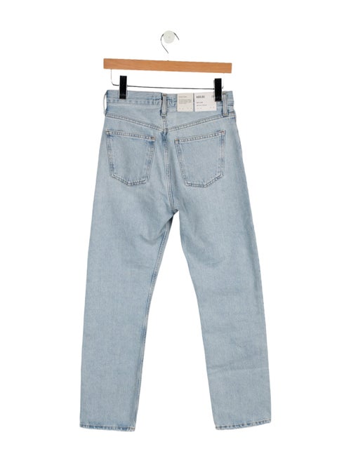 AGOLDE High-Rise Straight Leg Jeans