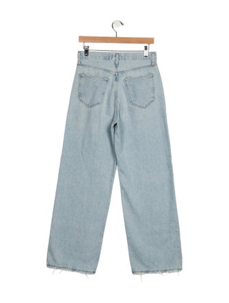 AGOLDE Mid-Rise Wide Leg Jeans