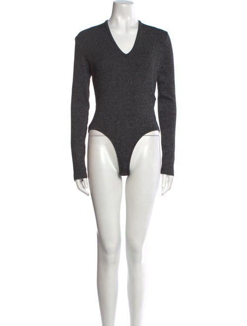 AGOLDE V-Neck Long Sleeve Bodysuit