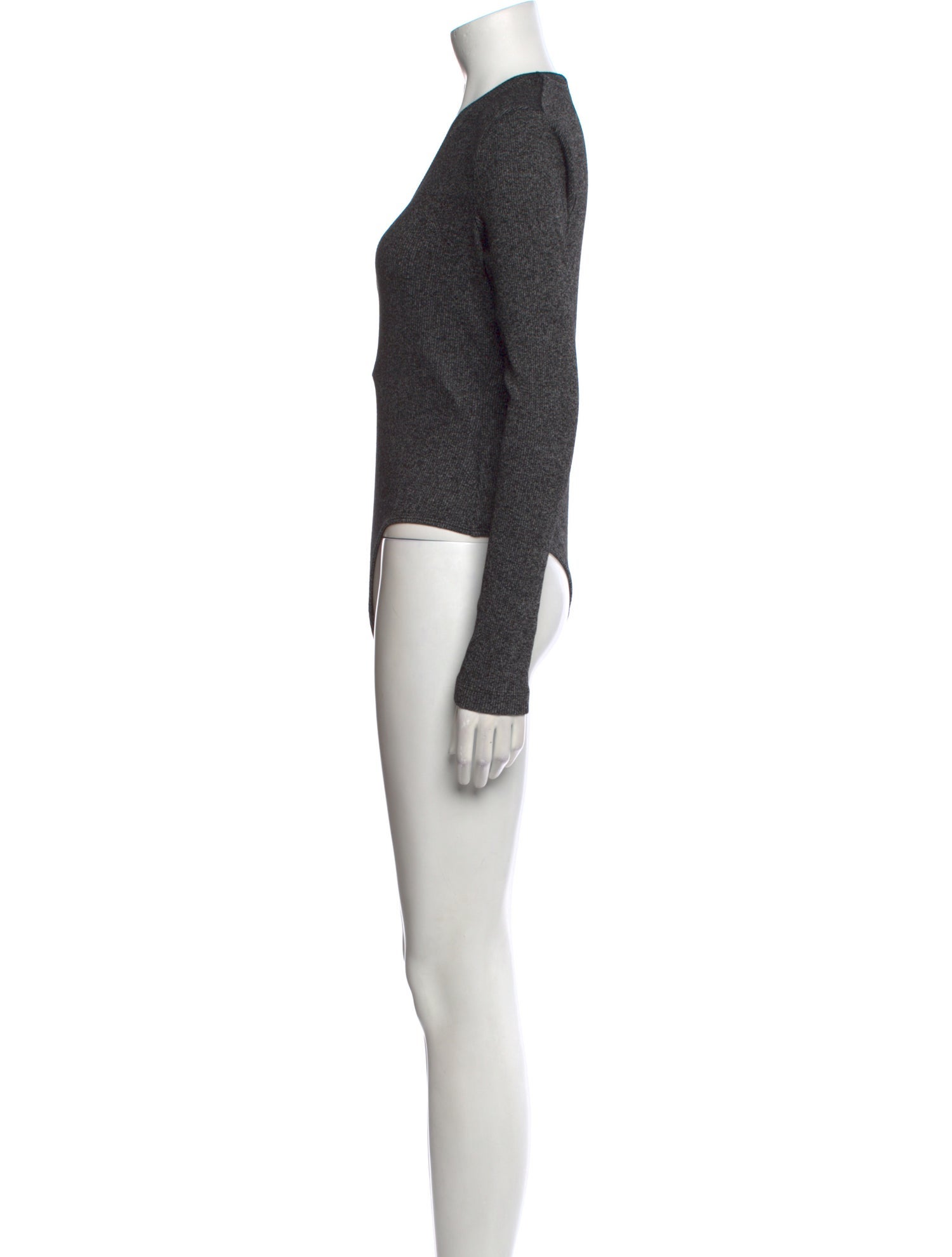 AGOLDE V-Neck Long Sleeve Bodysuit