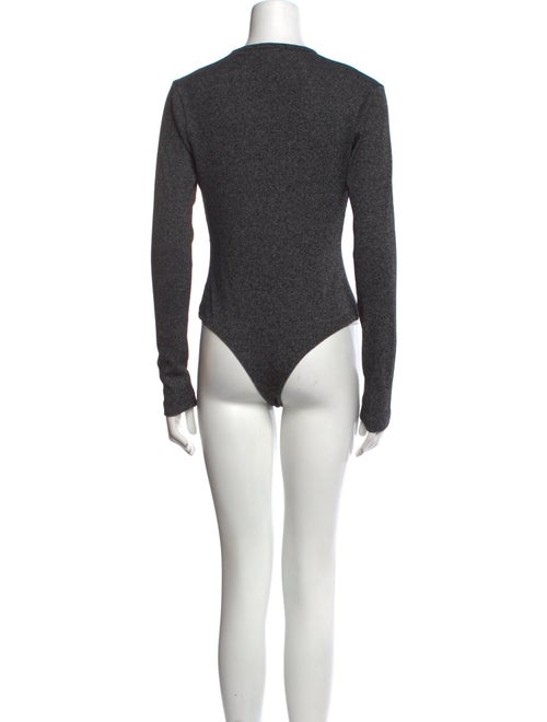 AGOLDE V-Neck Long Sleeve Bodysuit