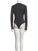 AGOLDE V-Neck Long Sleeve Bodysuit
