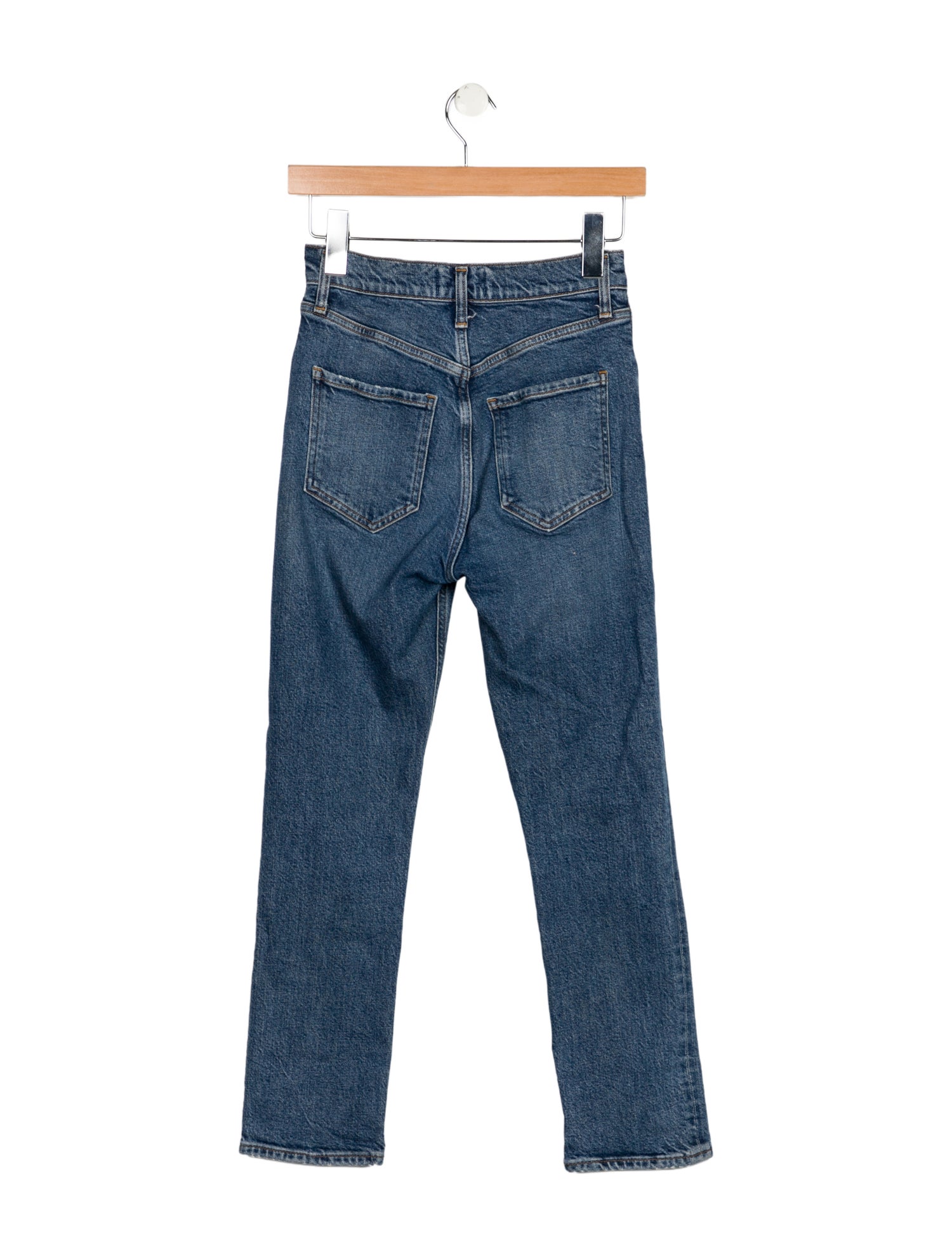 AGOLDE High-Rise Straight Leg Jeans