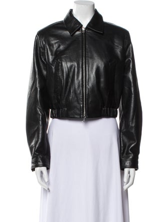 AGOLDE Leather Bolero