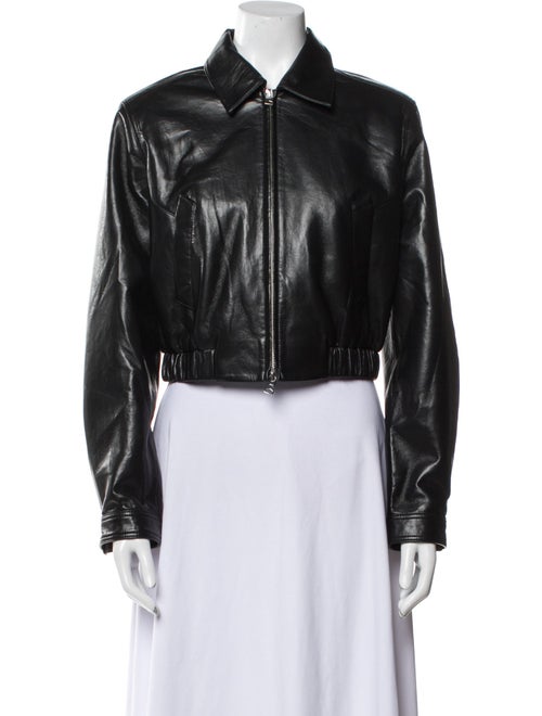 AGOLDE Leather Bolero