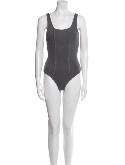 AGOLDE Square Neckline Sleeveless Bodysuit