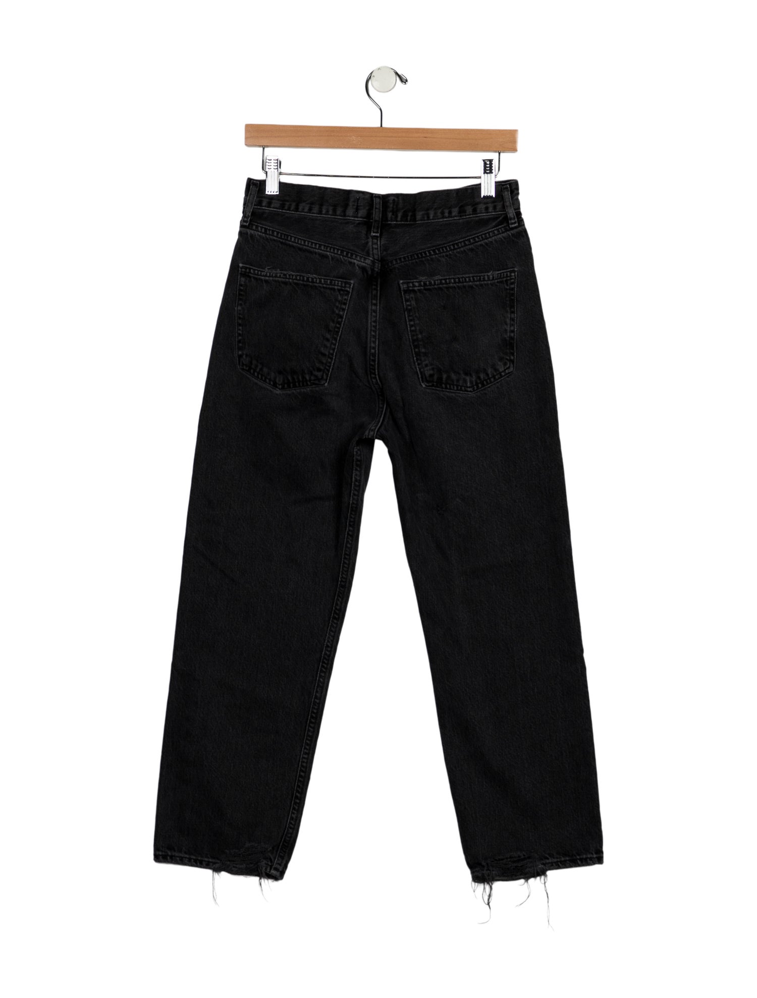 AGOLDE High-Rise Straight Leg Jeans