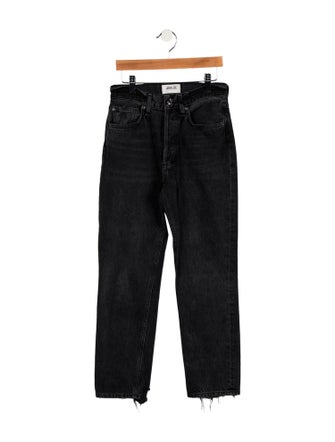 AGOLDE Mid-Rise Straight Leg Jeans