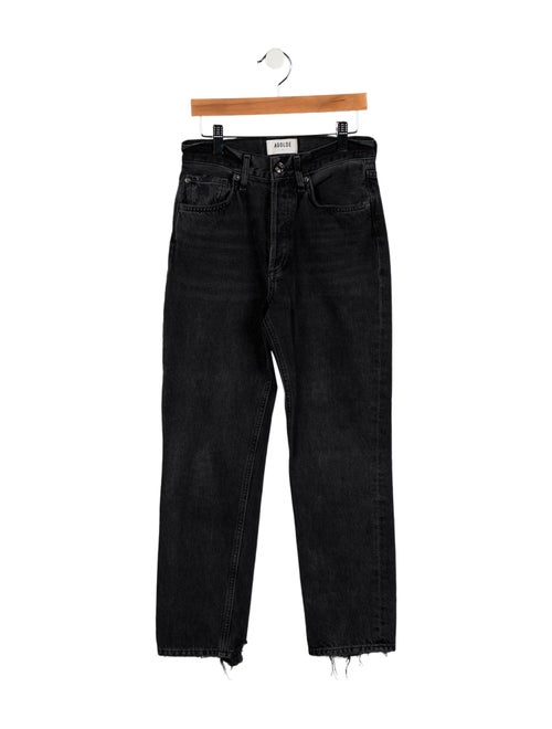 AGOLDE Mid-Rise Straight Leg Jeans