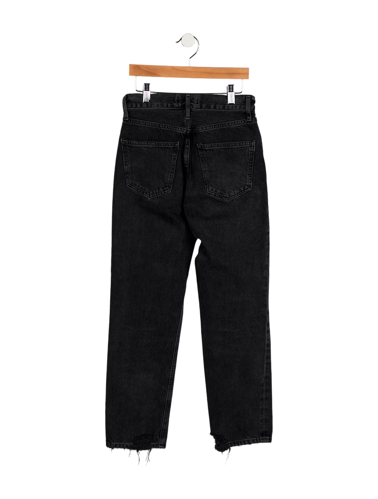 AGOLDE Mid-Rise Straight Leg Jeans