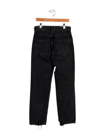 AGOLDE Mid-Rise Straight Leg Jeans