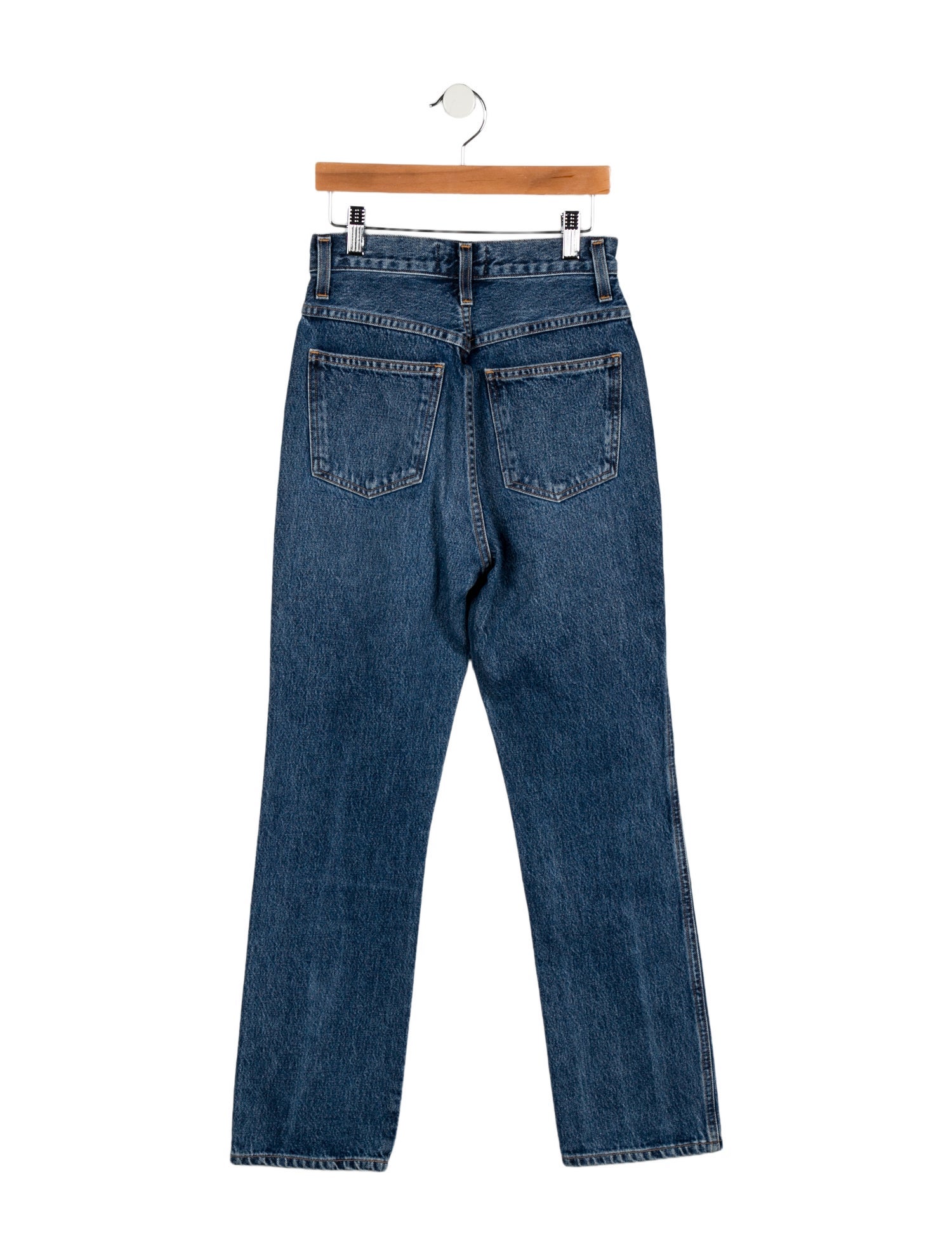 AGOLDE High-Rise Straight Leg Jeans