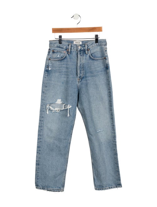 AGOLDE High-Rise Straight Leg Jeans
