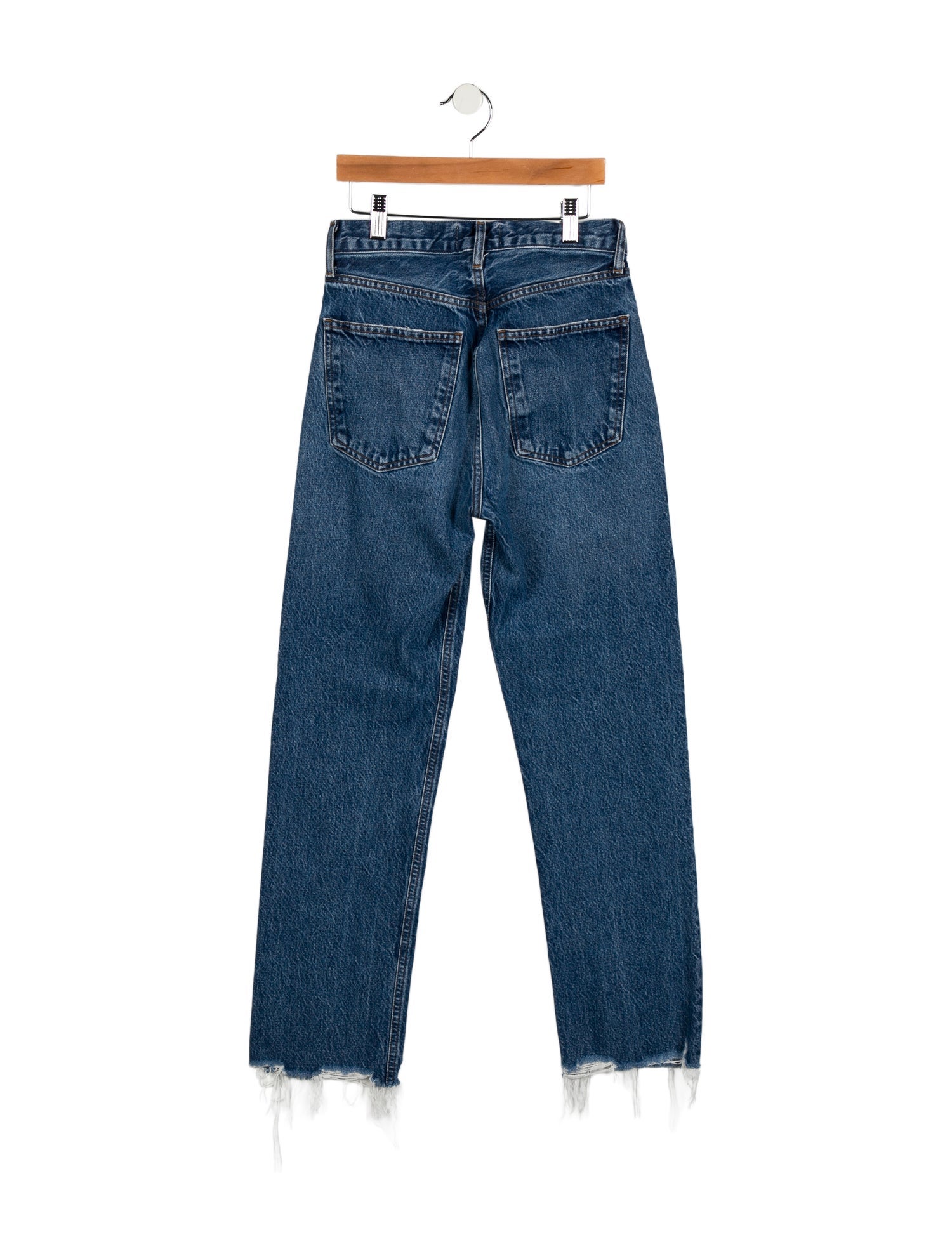 AGOLDE High-Rise Straight Leg Jeans