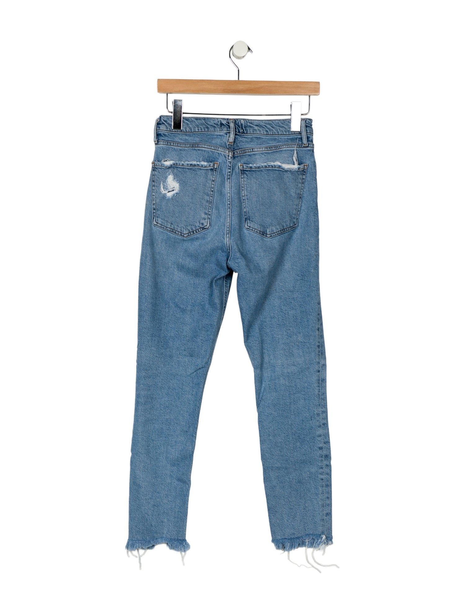 AGOLDE Mid-Rise Skinny Leg Jeans
