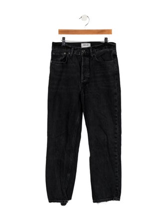 AGOLDE High-Rise Straight Leg Jeans