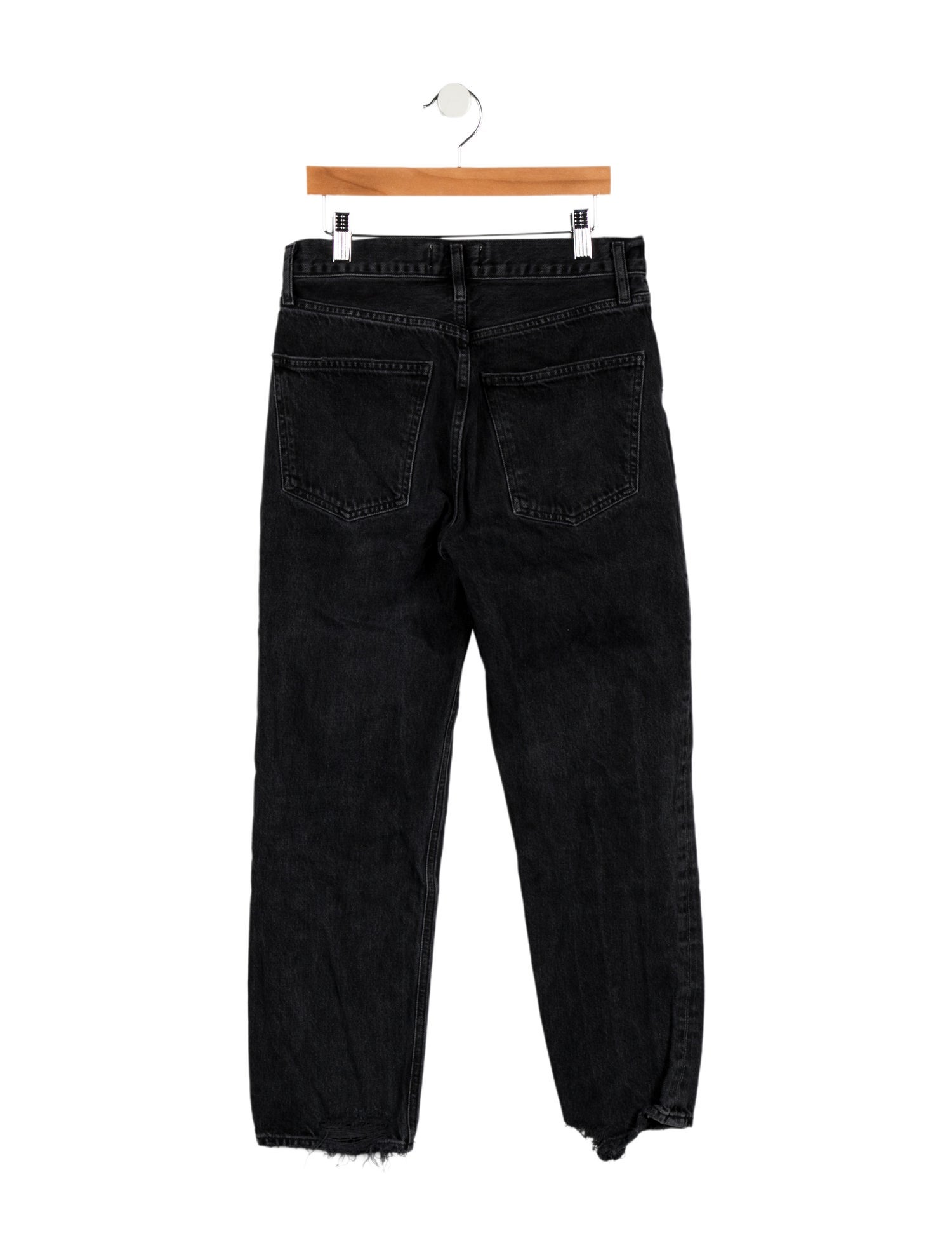 AGOLDE High-Rise Straight Leg Jeans