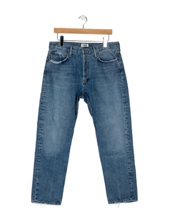 AGOLDE High-Rise Straight Leg Jeans
