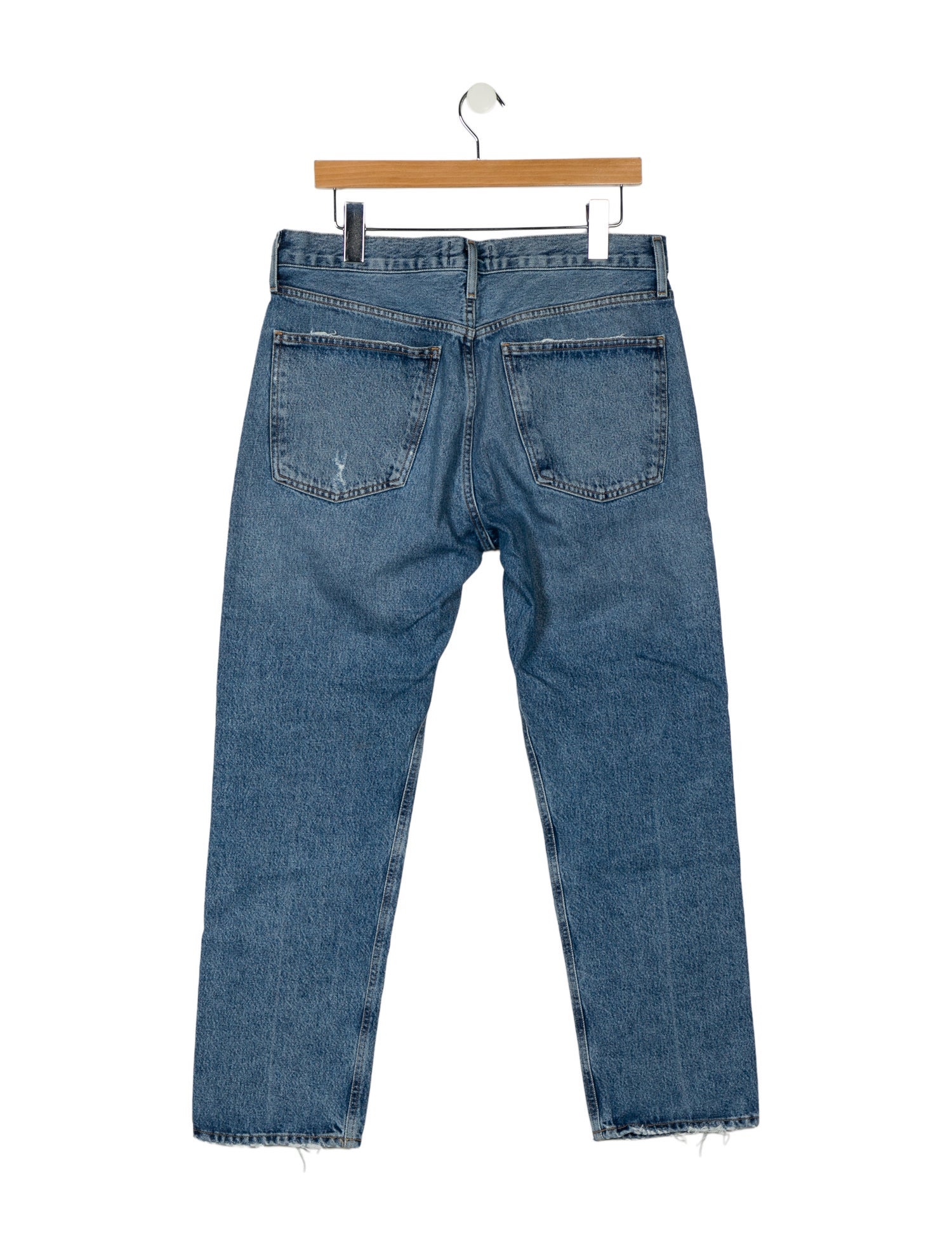AGOLDE High-Rise Straight Leg Jeans
