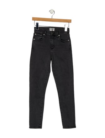 AGOLDE Mid-Rise Skinny Leg Jeans