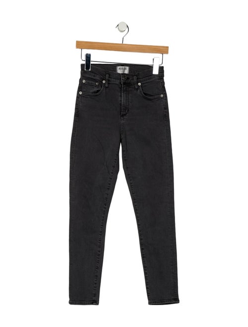 AGOLDE Mid-Rise Skinny Leg Jeans