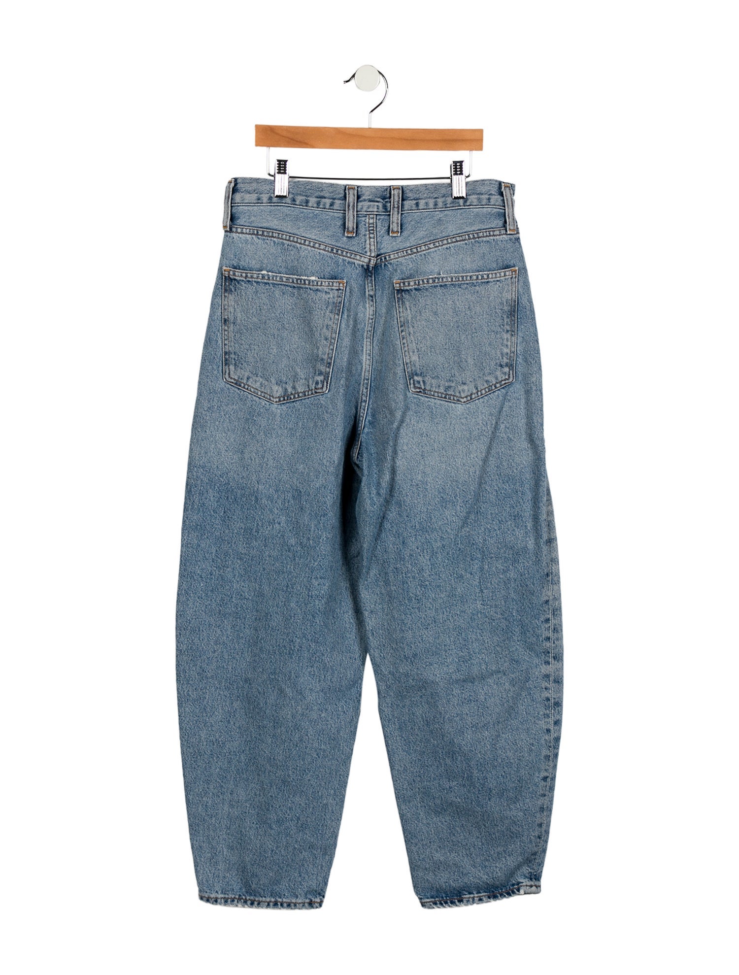 AGOLDE High-Rise Straight Leg Jeans