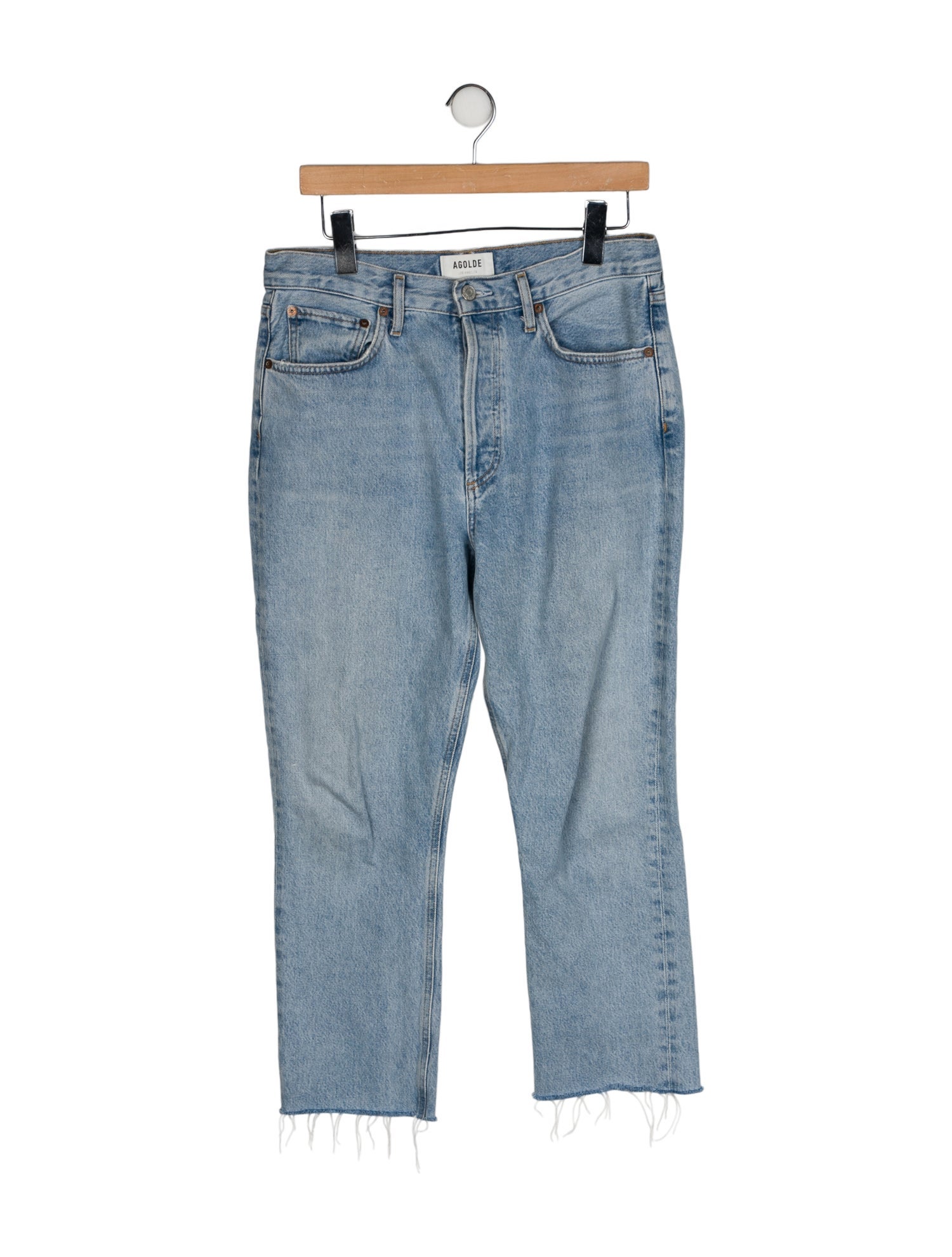 AGOLDE High-Rise Skinny Leg Jeans