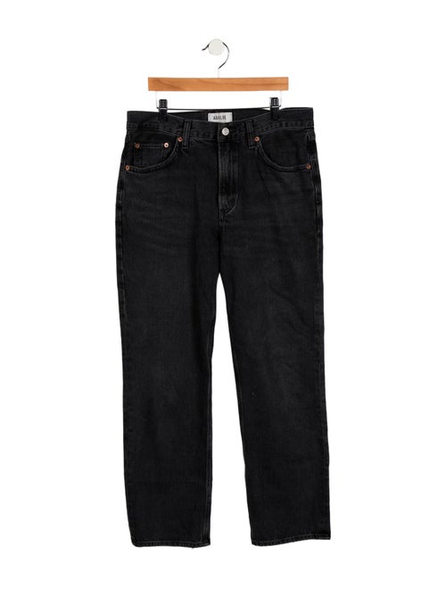 AGOLDE Mid-Rise Straight Leg Jeans